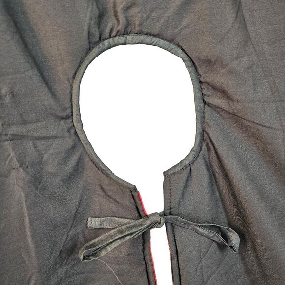 Hobby Lobby Christmas Tree Skirt Embroidered Reindeer Red Buffalo Check 52"D NEW - Picture 9 of 9